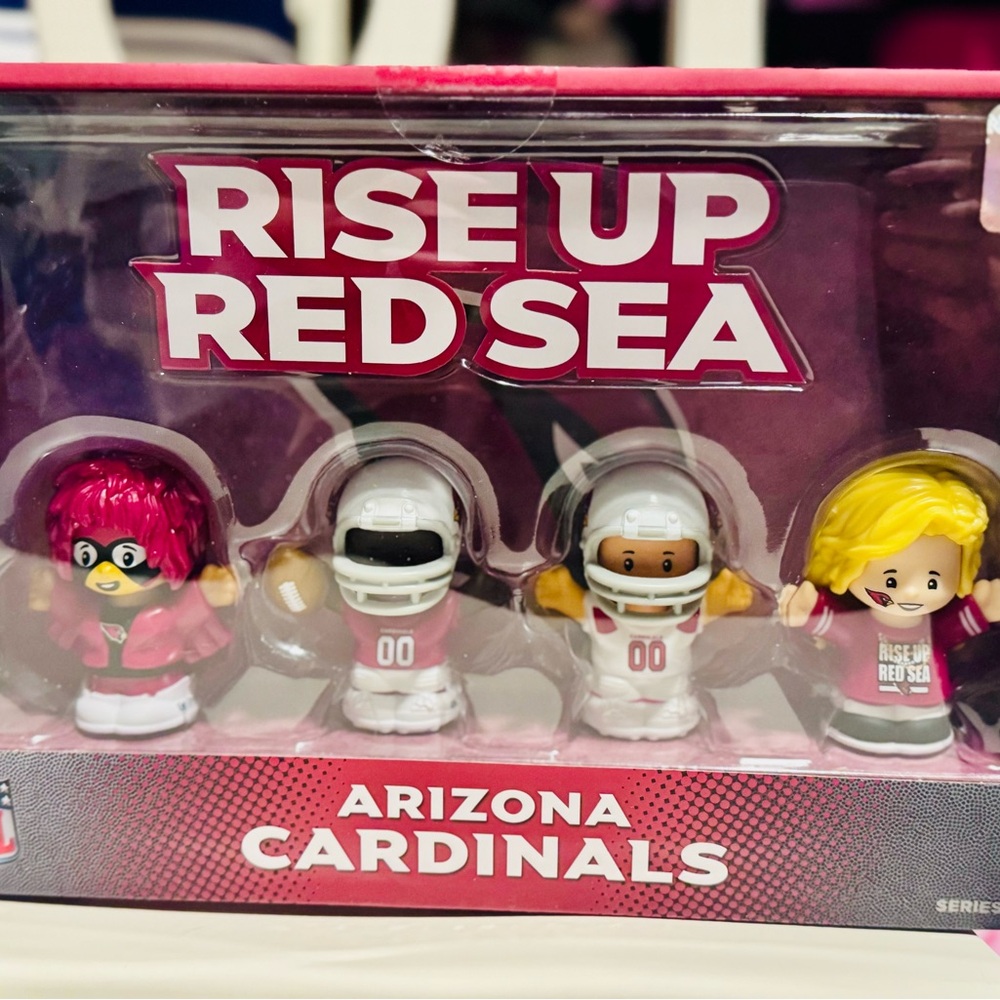 Arizona Cardinals NFL Fisher Price Little People Collector Set - NIB - Picture 13 of 16